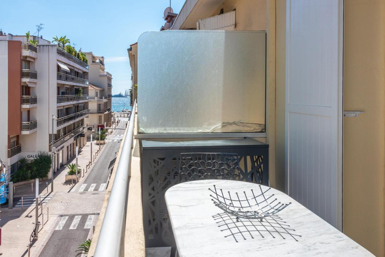 Large Studio - 50M Cannes Beach - Terrace Sea View Экстерьер фото
