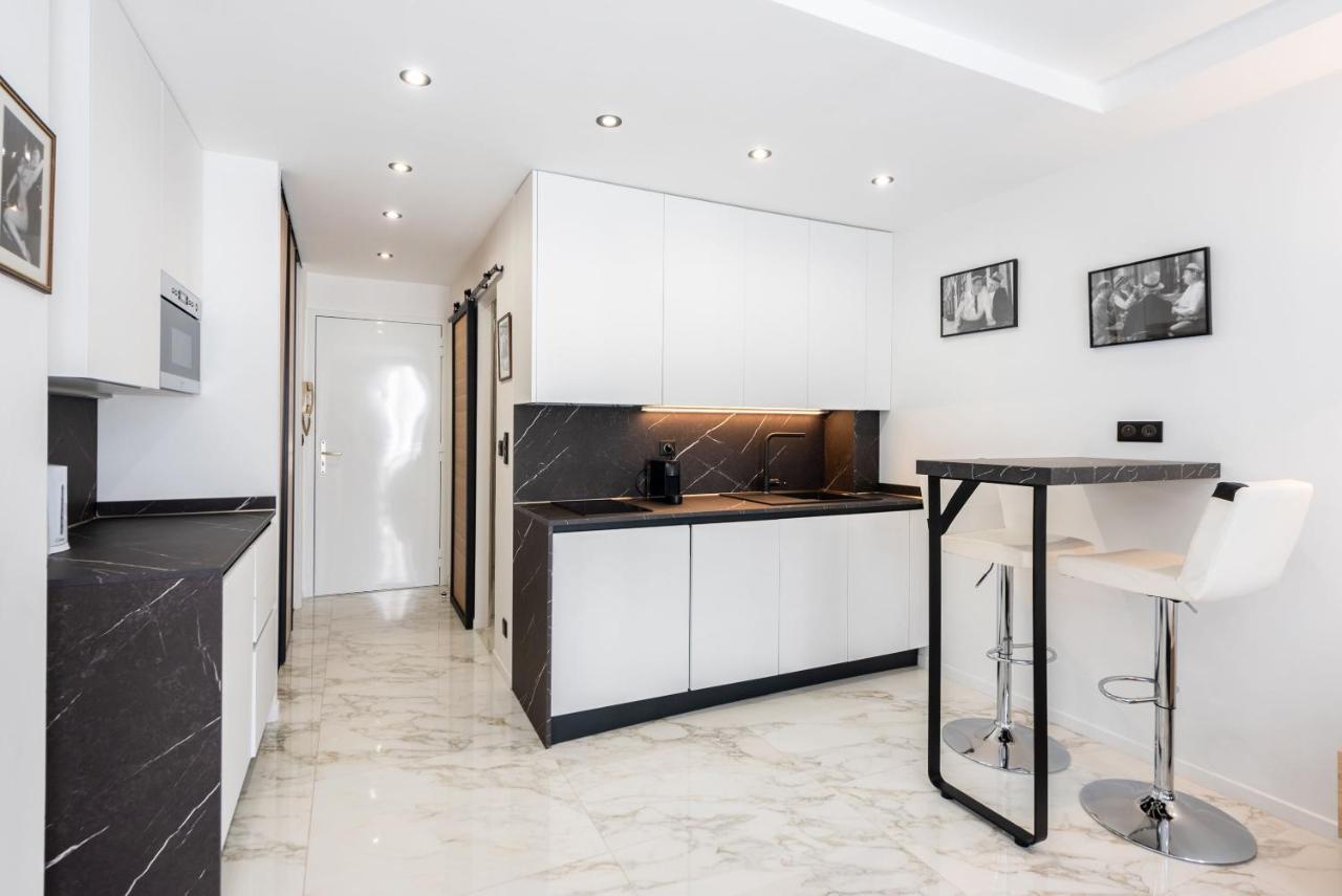 Large Studio - 50M Cannes Beach - Terrace Sea View Экстерьер фото